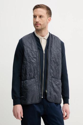 Vesta Barbour Polarquilt Waistcoat/Zip-In Liner pánska, tmavomodrá farba, prechodná, MLI0002