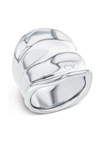 Calvin Klein Inel solid din oțel Elemental 35000645 58 mm