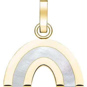 Rosefield Pandantiv placat cu aur Curcubeu The Pendant PE-Gold-RAINBOW
