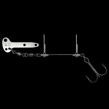 Savage gear náväzec pro peg blade rig large 0,78 mm 23 kg 2 ks 8 cm #1