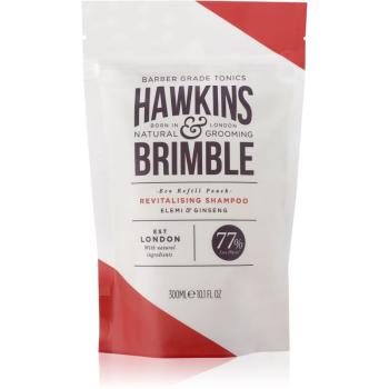 Hawkins & Brimble Revitalising Shampoo Eco Refill Pouch revitalizačný šampón pre mužov náhradná náplň 300 ml