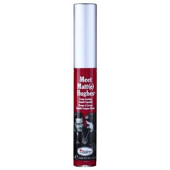 theBalm Meet Matt(e) Hughes Long Lasting Liquid Lipstick Ruj de buze lichid, de lunga durata culoare Dedicated 7.4 ml