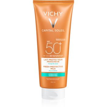 Vichy Capital Soleil lapte de protectie pentru fata si corp SPF 50+ 300 ml