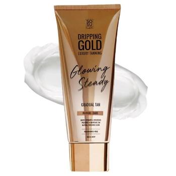 Dripping Gold Cremă autobronzantă Medium/Dark Dripping Gold Glowing Steady (Gradual Tan) 200 ml