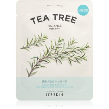 It´s Skin The Fresh Mask Tea Tree mască textilă revitalizantă pentru ten acneic 18 g