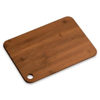 Kesper 59330 Placă de tăiat bambus închis, 33 x 23x 1 cm