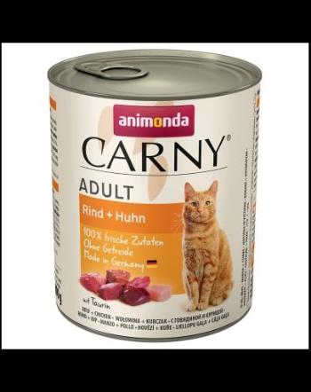 ANIMONDA Carny Adult Vită și Pui 800 g