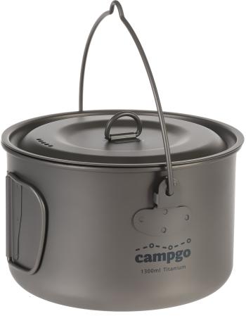 Bogrács Campgo 1300 ml Titanium Handing Pot