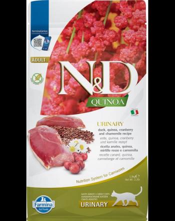 FARMINA N&amp;D Quinoa Cat Urinary Hrana pentru pisici cu afectiuni urinare, cu rata 1.5 kg