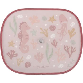 Little Dutch Ocean Dreams Car Sunshades slnečná clona 45 x 37 cm Pink 2 ks