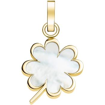Rosefield Pandantiv decent placat cu aur Trifoi The Pendant PE-Gold-CLOVER