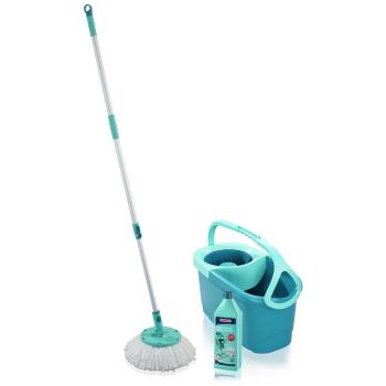 Set mop Leifheit Rotation Disc Mop Ergo set + GRATUIT detergent pentru pardoseli 1 l