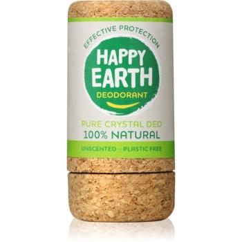 Happy Earth 100% Natural Deodorant Crystal Deo Unscented deodorant 90 g