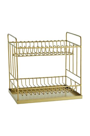 Odkvapkávač na riad Madam Stoltz 35 x 25 x 335 cm žltá farba