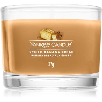 Yankee Candle Spiced Banana Bread lumânare votiv Signature 37 g