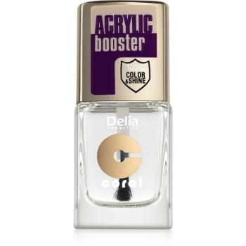 Delia Cosmetics Acrylic Booster top coat cu efect de lungă durată 11 ml