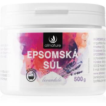 Allnature Epsom salt Lavender saruri de baie 500 g