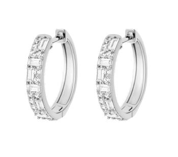 Preciosa Cercei din argint cu zircon cubic Twinkle Royal Lagoon 5443 00