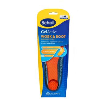 Scholl Men's GelActiv work shoe insoles, L, L
