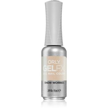 Orly Gelfx Gel unghii cu gel folosind UV / lampă cu LED culoare Snow Worries 9 ml