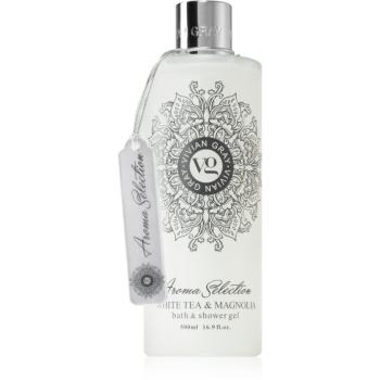 Vivian Gray Aroma Selection White Tea & Magnolia gel de dus si baie 500 ml