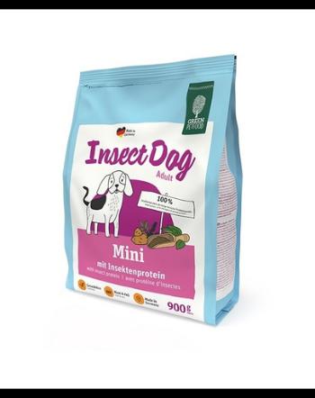 GREEN PETFOOD InsectDog Mini 5x900g hrana cu insecte pentru rasele mici de caini