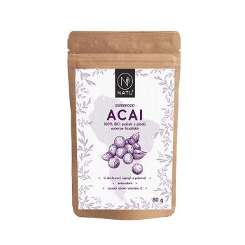 NATU Acai BIO prášok 80 g