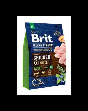 BRIT Premium By Nature Adult Hrana uscata pentru caini adulti de talie mare 3 kg