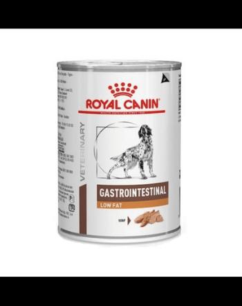 ROYAL CANIN Veterinary Gastrointestinal Low Fat 420 g pate pentru caini cu afectiuni gastrointestinale