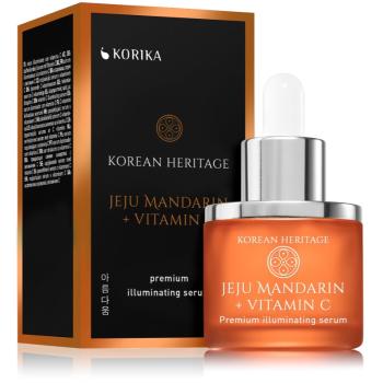 KORIKA Korean Heritage Jeju Mandarin + Vitamin C Premium Illuminating Serum ser facial (iluminator) cu vitamina C 30 ml