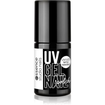 essence studio nails UV GEL NAIL unghii cu gel folosind UV / lampă cu LED culoare 01 WHITE all night 5 ml