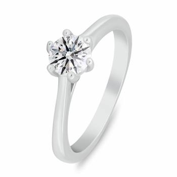 Brilio Silver Inel de logodnă din argint cu zircon cubic RI151W 58 mm