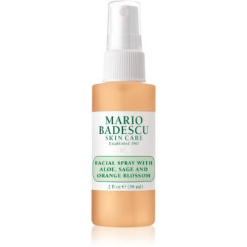 Mario Badescu Facial Spray with Aloe, Sage and Orange Blossom ceață de piele hidratantă și energizantă pentru corp 59 ml