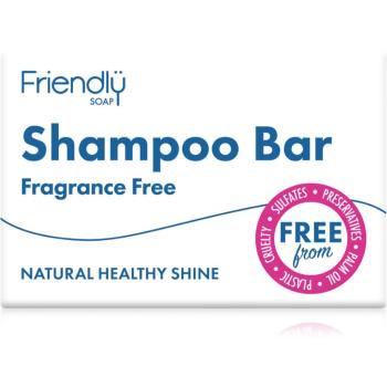 Friendly Soap Natural Shampoo Bar Fragrance Free săpun natural pentru păr 95 g