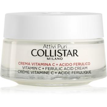 Collistar Attivi Puri Vitamin C + Ferulic Acid Cream crema iluminatoare cu vitamina C 50 ml