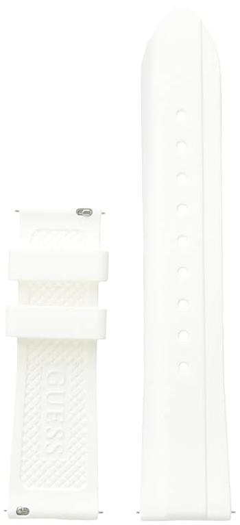 Guess Curea din silicon - White CS1001S2