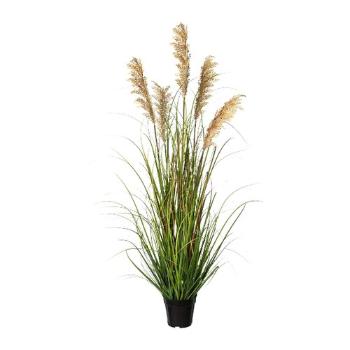 Iarbă artificială Millet, 122 cm, verde-maro