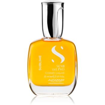 Alfaparf Milano Semi di Lino Sublime Cristalli ulei hidratant pentru un par stralucitor si catifelat 30 ml