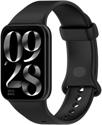 4wrist Curea din silicon pentru Xiaomi 9 Pro și 8 Pro - Black