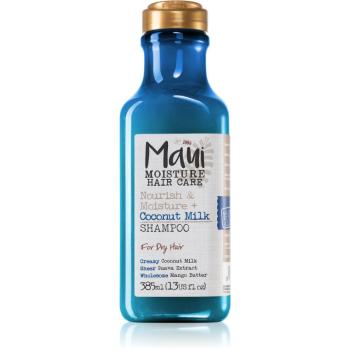 Maui Moisture Nourish & Moisture + Coconut Milk sampon hidratant pentru par uscat 385 ml