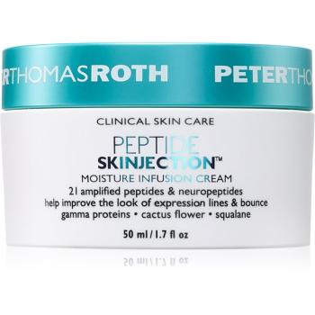 Peter Thomas Roth Peptide Skinjection™ Moisture Infusion Cream Refillable kisimító és hidratáló krém peptidekkel utántölthető 50 ml