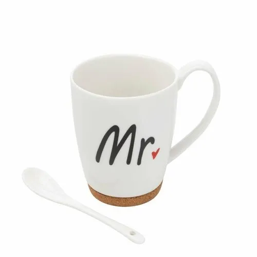 Florina Cană din porțelan Mr., 320 ml