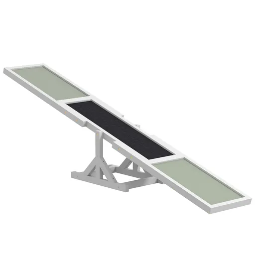 PawHut Balansă pentru Agility, antiderapantă, suportă până la 50 kg, 180 x 30 x 30 cm | Aosom Romania