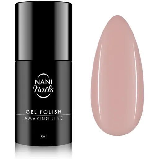 NaniNails NANI Amazing Line lac de unghii sub forma de gel culoare Sunset Peach 5 ml