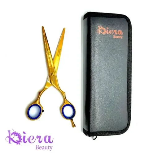 Foarfeca de Tuns Kiera Profesional Gold 6.5 Inch Made in Pakistan