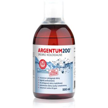 Aura Herbals Argentum 200 Collodial Silver 50 ppm tonic pentru curatare cu argint coloidal 500 ml