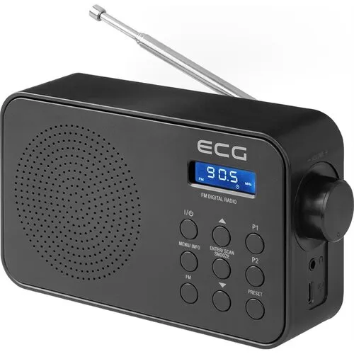 Radio player ECG R 105, negru