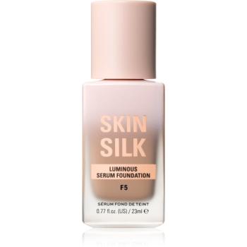 Makeup Revolution Skin Silk Serum Foundation Machiaj usor cu efect de luminozitate culoare F5 23 ml