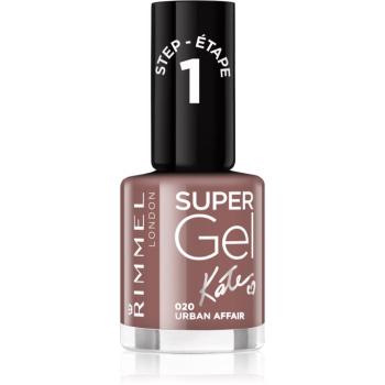 Rimmel Super Gel By Kate gel de unghii fara utilizarea UV sau lampa LED culoare 020 Urban Affair 12 ml