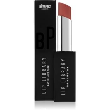 BPerfect Lip Library Satin ruj crema culoare Revenge 3 g